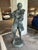 Metropoliton Galleries Attributed Life Size Bronze Garden Statuary of Mozart sold as found showing some oxidation to...