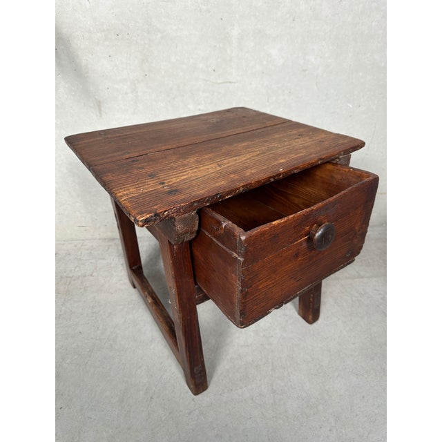 Vintage Brutalist Table, 1940s For Sale - Image 12 of 18