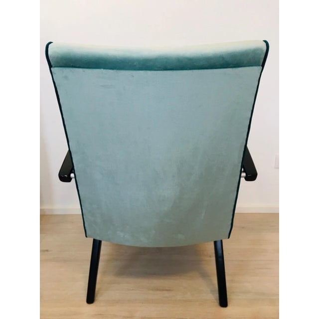 Blue Armchair by Jaroslav Smidek, 1960s For Sale - Image 4 of 11