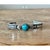 Vintage Navajo Turquoise Sterling Silver Cuff For Sale In West Palm - Image 6 of 12