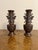 Antique Japanese Twin Handle Bronze Vases, 1900, Set of 2 For Sale - Image 4 of 7
