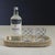 Reggio Loom Oval Raffia Tray with Leather Trim, Small For Sale - Image 4 of 7