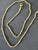 Vintage 18 Karat Yellow Gold 5.4 Gm Ball Station Chain Necklace, Italian 15.5" For Sale - Image 4 of 8