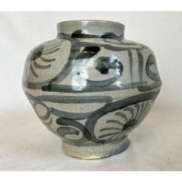 Asian 1990s Ming Style Blue and White Vase For Sale - Image 3 of 10
