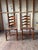 Henkel Harris Early American Rustic Style High Ladder Back Dining Chairs. Set of 6 For Sale In Washington DC - Image 6 of 18