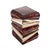 "Riccio" Bar Stool With Bronze and Burl Walnut, Hand Crafted For Sale - Image 9 of 9