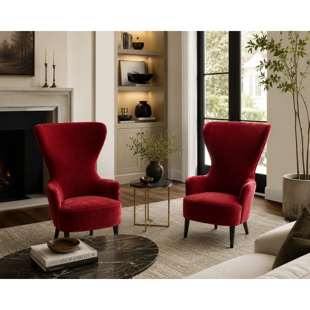 Contemporart High Back Chairs For Sale - Image 13 of 13