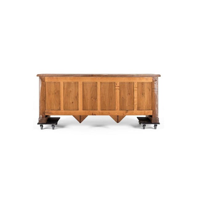 Mid-Century Modern French Sideboard in Oak For Sale - Image 13 of 14