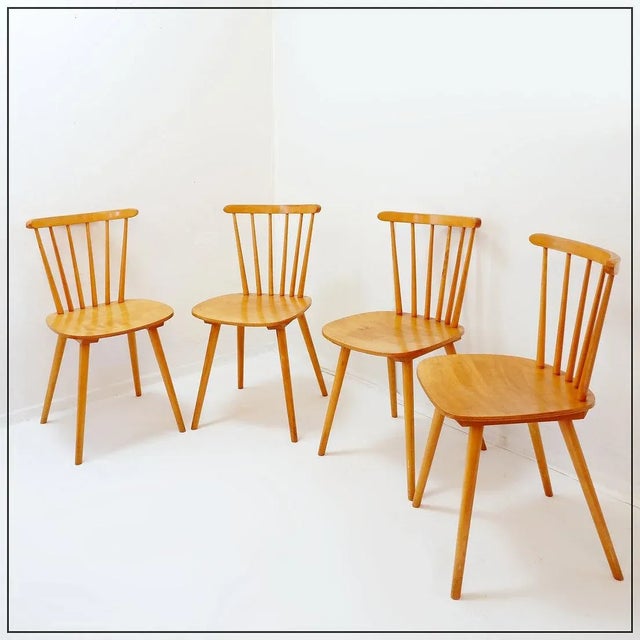 Vintage Scandinavian Chairs, 1960s, Set of 4 For Sale - Image 16 of 16