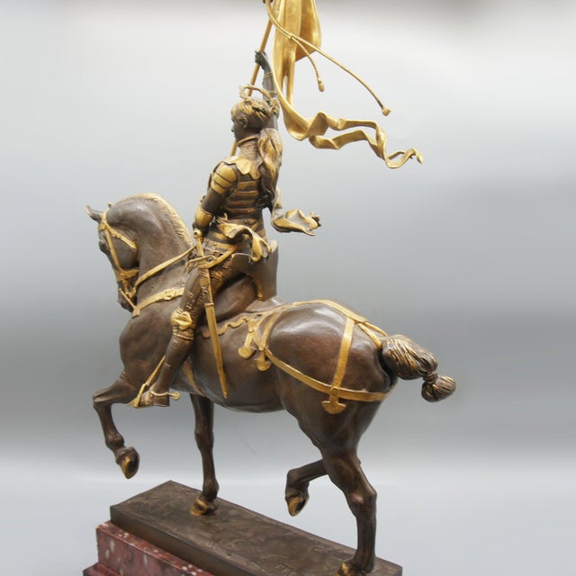 Joan of Arc from Emmanuel Fremiet, 1880s For Sale - Image 13 of 14