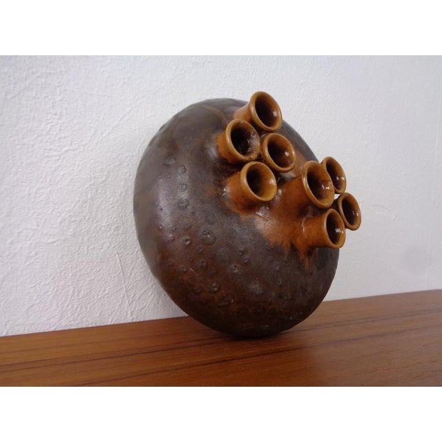 Ceramic Mushroom Vase, 1960s For Sale - Image 12 of 17