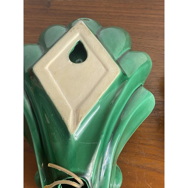 Ceramic Seashell Wall Sconces, 1950s, Set of 2 For Sale - Image 14 of 18