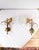 Italian Metal Wall Sconces with Flowers and Tulips, 1980s, Set of 2 For Sale - Image 10 of 10