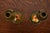 Early 20th Century Louis Comfort Tiffany Furnaces Favrile Bronze and Enamel Candlesticks, Pair For Sale - Image 5 of 12