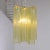 Gold Tronchi Glass Chandelier in Chamomile Yellow, Italy, 1990s For Sale - Image 8 of 13