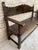 Vintage French Bench in Wood, 1920 For Sale - Image 11 of 16