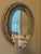 Wood Vintage Shell Art Mirror For Sale - Image 7 of 10