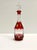 Bohemian Transparent and Red Crystal Decanter Bottle from Dresden Crystal, Italy, 1960s For Sale - Image 4 of 13