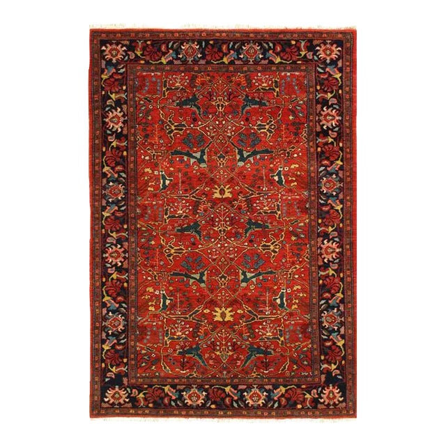 2020s Rust Color Fine Bidjar For Sale