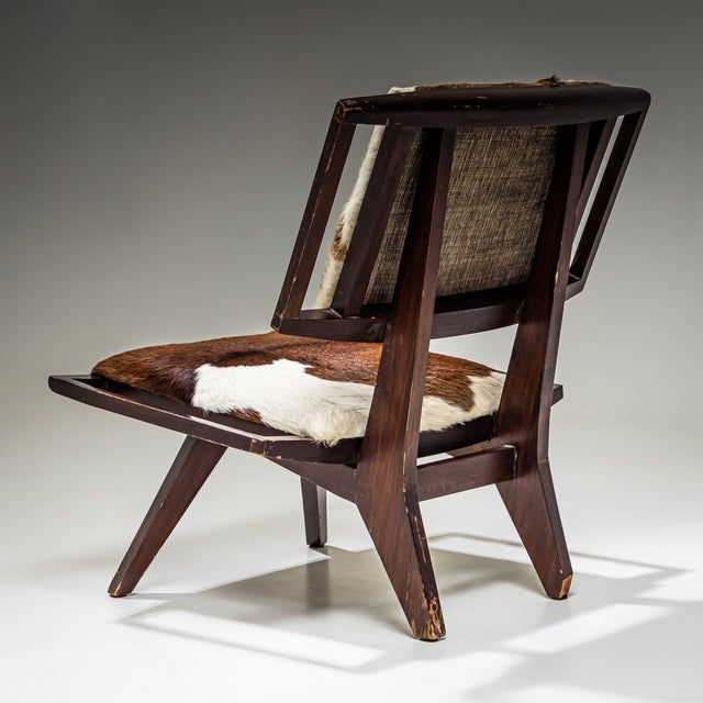 1950s Paul László Lounge Chair with Ottoman, Glenn of California, USA, 1950s For Sale - Image 5 of 8