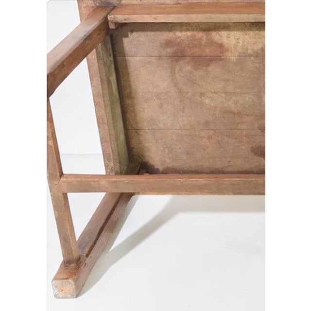 Brown French Provincial Solid Oak Farmhouse Harvest Table, Early to Mid-19th Century For Sale - Image 8 of 9