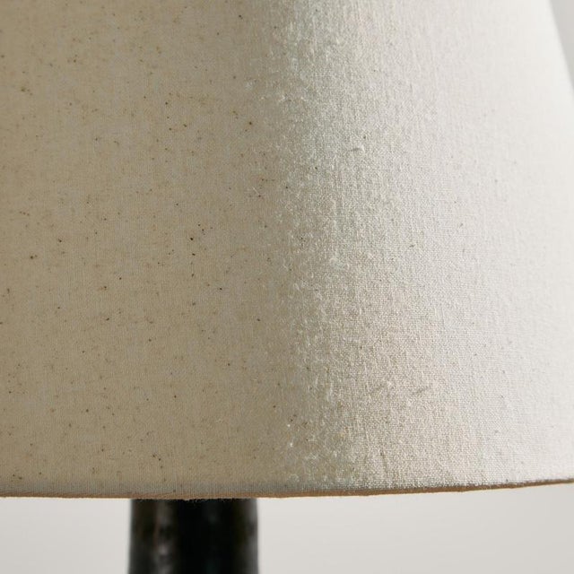 Vintage Ceramic Table Lamp by Per Engstrøm, 1970s For Sale - Image 3 of 9