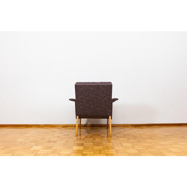 Mid-Century Armchair, Former Czechoslovakia, 1960s For Sale - Image 9 of 13