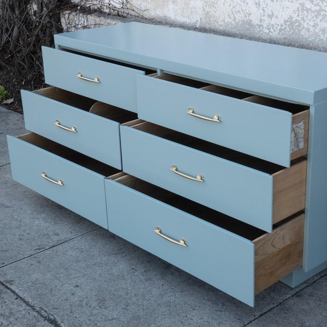 1950's Cottage Light Blue 6Drawer Dresser Chairish
