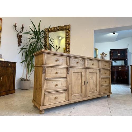 Apothecary Credenza in Reclaimed Wood For Sale - Image 3 of 15