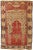 Vintage Turkish Oushak Rug, Turkish Prayer Rug - 01'11 X 02'10 For Sale - Image 10 of 10
