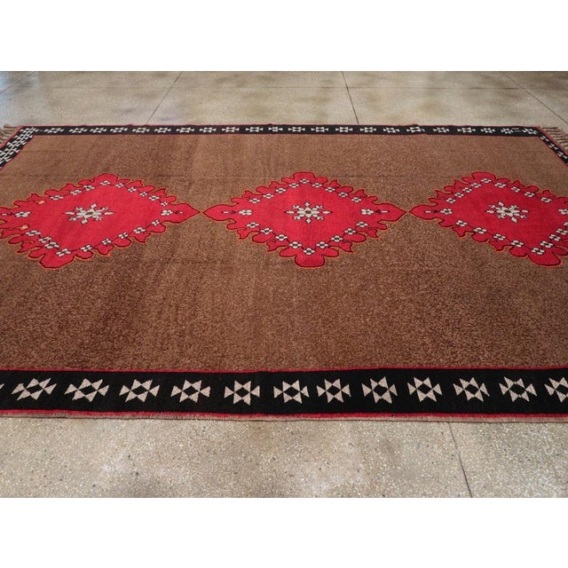Galerie Shabab Collection Mid-20th Century Turkish Anatolian Tribal Carpet For Sale - Image 4 of 8