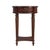 Traditional Jules 1 Drawer Round End Table, Cherry Brown For Sale - Image 3 of 7