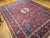 Vintage Persian Tabriz Rug, Hand-Knotted Wool, Garden Floral Pattern, Crimson & Turquoise, 11x15 For Sale - Image 9 of 18