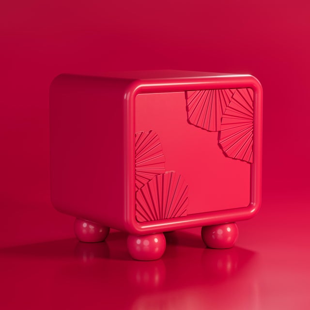 Mon Ooh Bedside Tables by Malabar, Set of 2 For Sale - Image 13 of 18