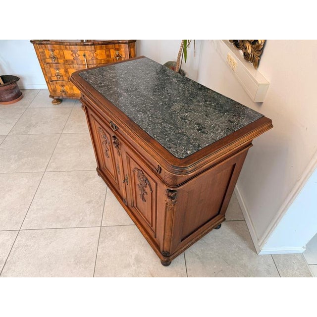 Pfeiferlbarock Buffet in Oak with Granite Top For Sale - Image 5 of 14