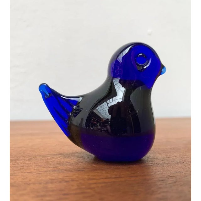 Mid-Century Swedish Glass Bird From Bosse, 1960s For Sale - Image 6 of 13