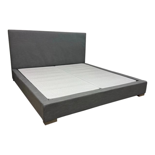Eastern King Restoration Hardware Modena Bed Frame For Sale