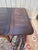 Wood Mahogany Dining Table with Integrated Extensions For Sale - Image 7 of 9