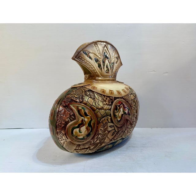 Sand Hand Crafted Vase by Gail Markiewicz For Sale - Image 8 of 10