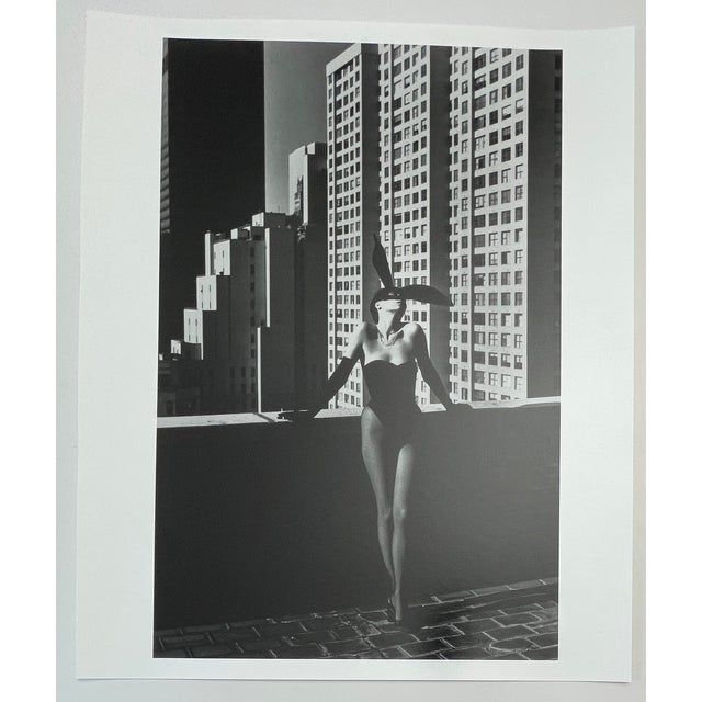 "Elsa Peretti, New York 1975" by Helmut Newton. 20" x 24" Vintage Silver Gelatin Print with Certificate of Authenticity....