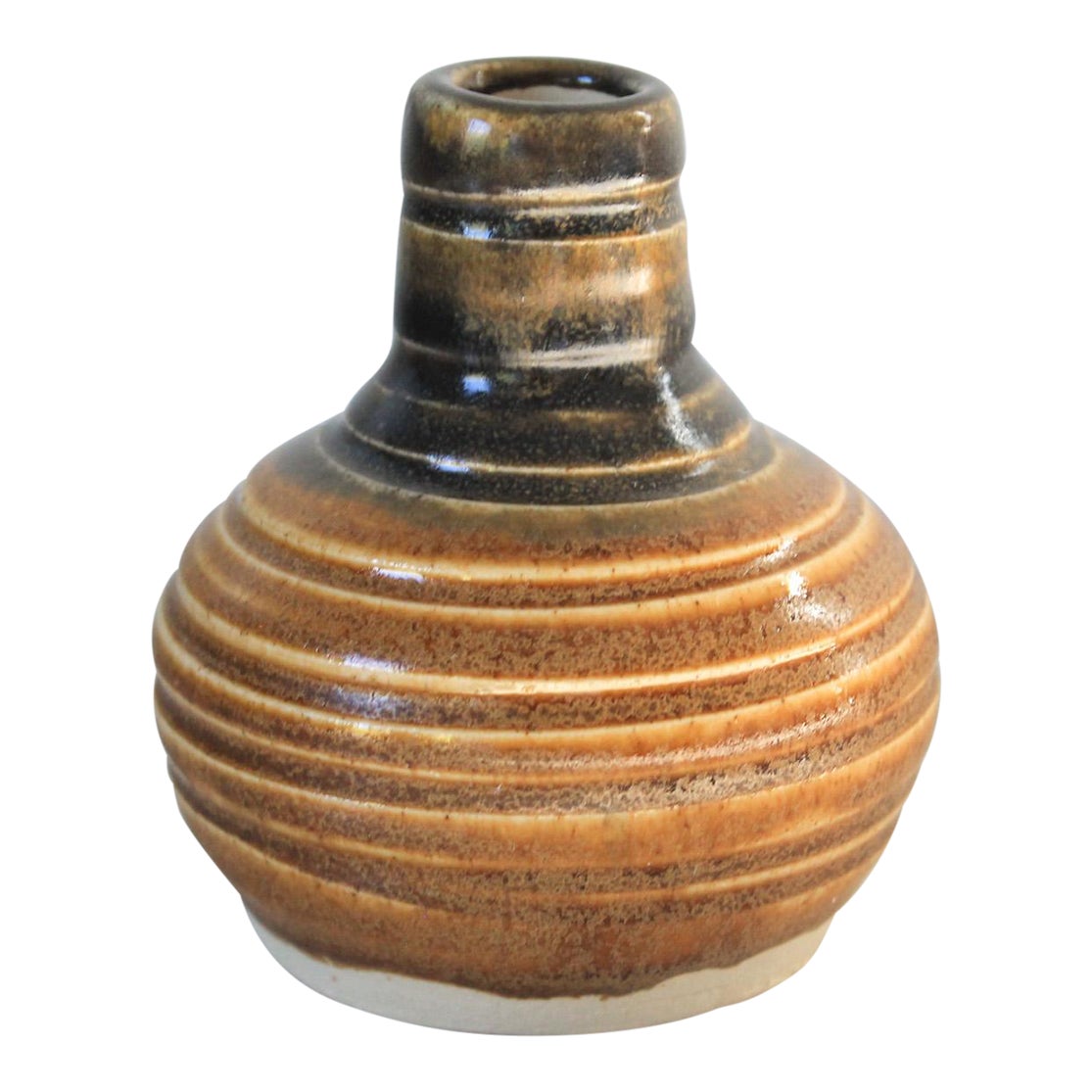Vintage Studio Art Pottery Bud Vase | Chairish