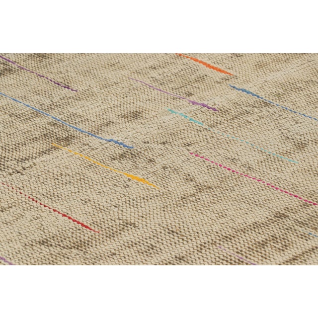 Hand-knotted in wool and originating from Turkey circa 1960 – 1970, this 5x9 vintage Zeki Müren rug is a unique addition...