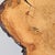 Cinnamon Vintage Mid-Century Live-Edge Florida Cypress Slab Wall Clock For Sale - Image 8 of 9