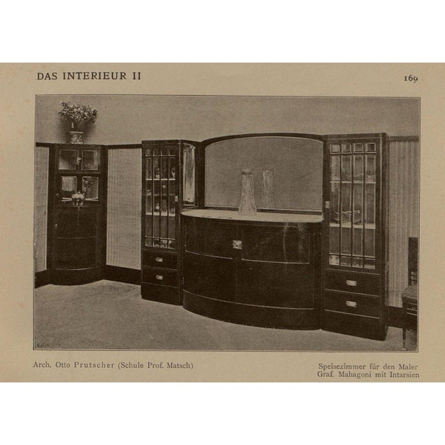 Antique Art Nouveau Bookcase by Otto Prutscher, 1890s For Sale - Image 3 of 18