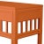Orange Colony Desk, Citrus Orange For Sale - Image 8 of 9