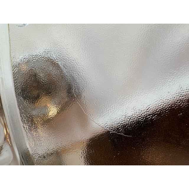 Mid 20th Century Vanity Clear Glass Perfume Tray For Sale - Image 11 of 11