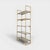 Italian Shelving Display in Faux Bamboo Brass, 1970s For Sale - Image 9 of 13