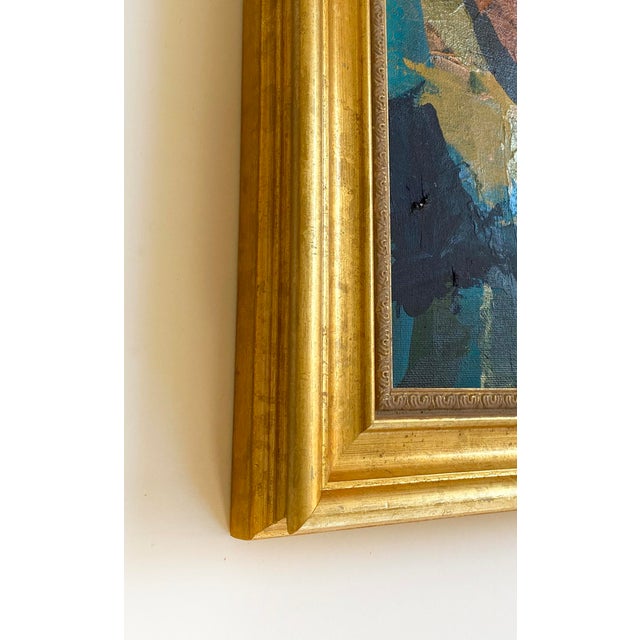 Original painting by Jessalin Beutler, completed in 2024. Acrylic and collage on canvas wrapped board. Signed and dated on...