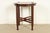 Mission Miller Cabinet Co. Antique Mission Oak Arts & Crafts Tabouret Side Table, Newly Refinished For Sale - Image 3 of 10