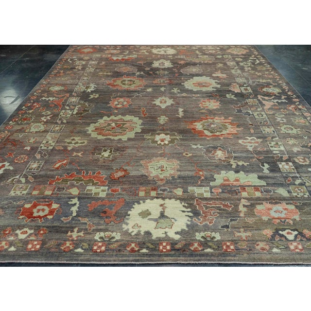 Turkish Oushak Old Wool Rug 9'4" x 13'7" #30131 Explore a curated collection of hallway runners, wool rugs, and handmade...